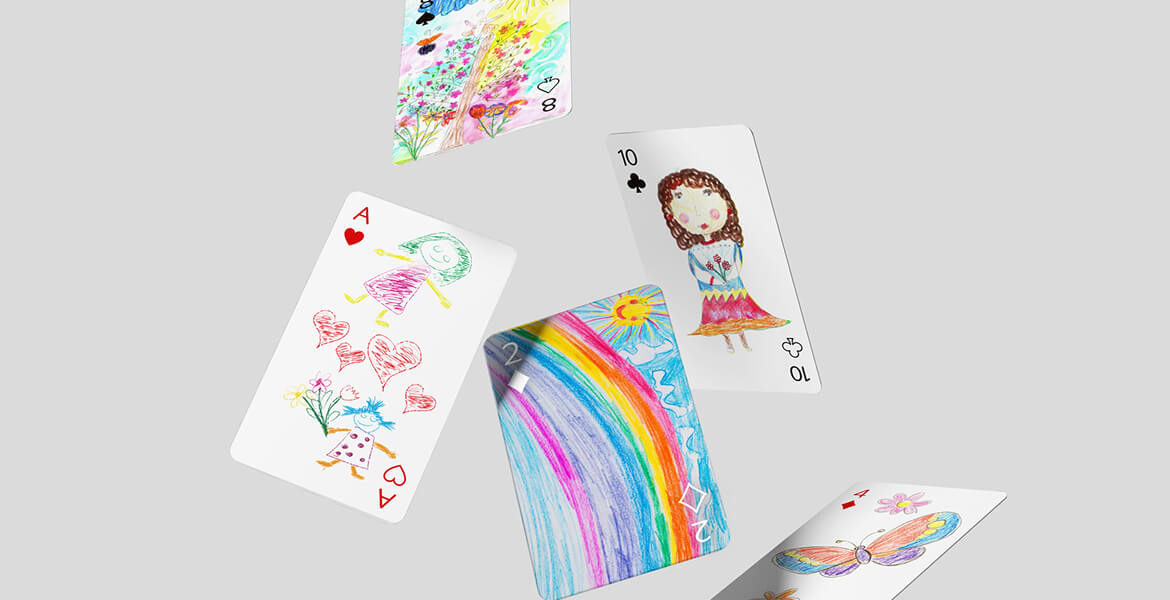 子ども画伯トランプ